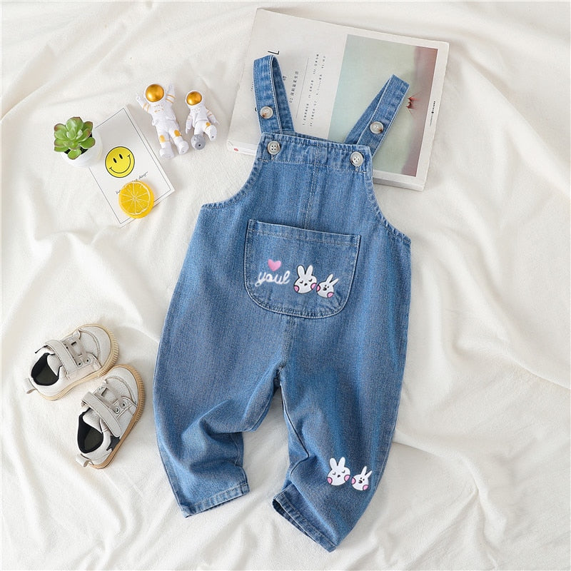 IENENS Toddler Infant Boys Long Pants Denim Overalls Dungarees Kids Baby Boy Jeans Jumpsuit Clothes Clothing Outfits Trousers